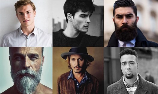 Có khá nhiều kiểu râu đẹp rất được cánh đàn ông trên thế giới ưa chuộng. Ảnh: Xinhua