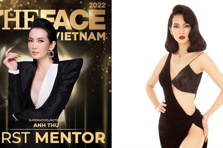 Siêu mẫu Anh Thư là mentor đầu tiên của The Face Vietnam 2022