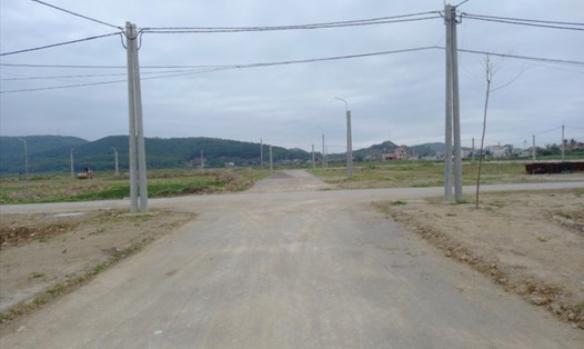 Dự án khu dân cư chất lượng cao tại xã Quỳnh Nghĩa được UBND tỉnh Nghệ An phê duyệt quy hoạch chi tiết đồ án xây dựng năm 2011. Ảnh: Quang Đại