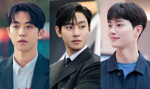 Nam Joo Hyuk, Ahn Hyo Seop, Song Kang là những nam chính đang được yêu thích trên phim Hàn. Ảnh: tvN, SBS, JTBC.