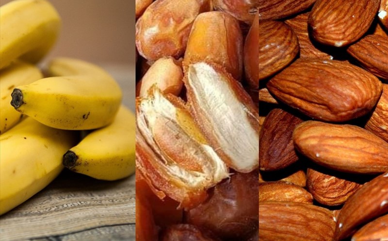 Lợi ích và cách làm sinh tố chuối, chà là cùng hạnh nhân