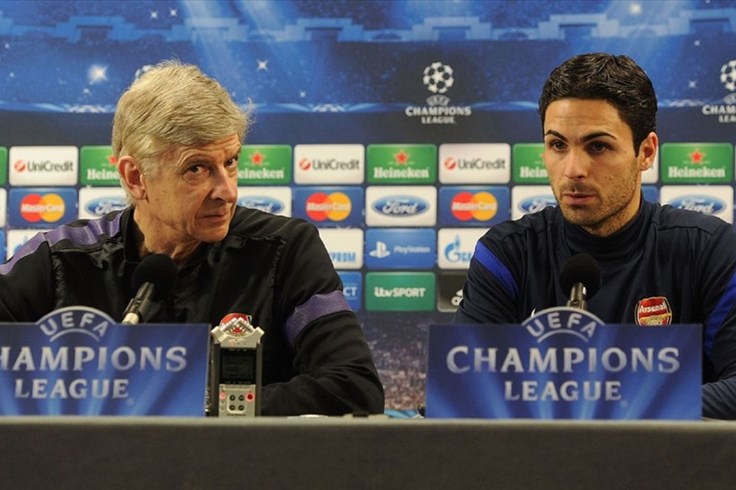 Giáo sư Arsene Wenger hết mực khen ngợi Arteta Giáo sư Arsene Wenger hết mực khen ngợi Arteta