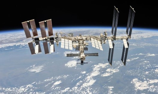 NASA cho biết, hoạt động của Trạm vũ trụ quốc tế ISS không bị ảnh hưởng bởi chiến sự Nga-Ukraina. Ảnh: AFP/NASA