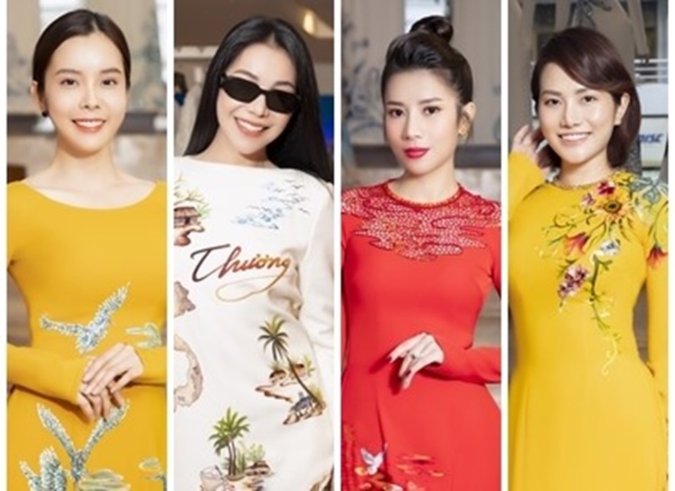Dàn người đẹp tại show Đinh Văn Thơ. Ảnh: NSCC. Dàn người đẹp tại show Đinh Văn Thơ. Ảnh: NSCC.