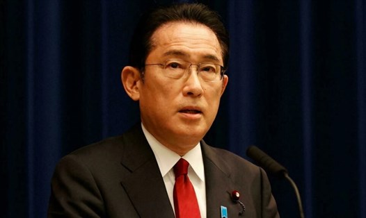 Thủ tướng Nhật Bản Fumio Kishida tuyên bố trừng phạt Nga do các hành động quân sự của nước này ở Ukraina. Ảnh: AFP
