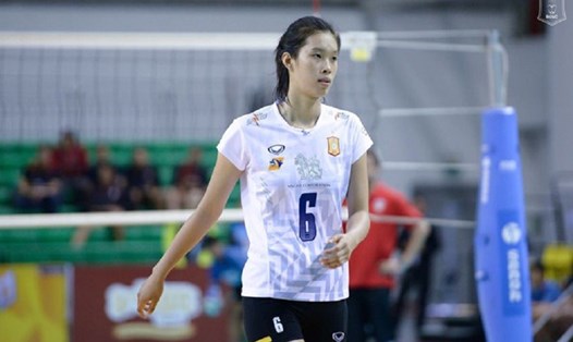 Chủ công Trần Thị Thanh Thúy là mũi đánh quan trọng nhất của đội tuyển nữ Việt Nam. Ảnh: bangkok glass