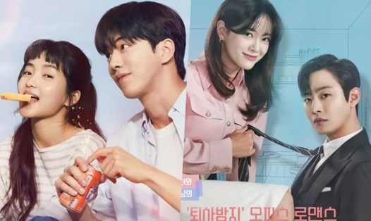 "Tuổi 25, tuổi 21" và "Hẹn hò chốn công sở" càn quét bảng xếp hạng phim. Ảnh: tvN, SBS