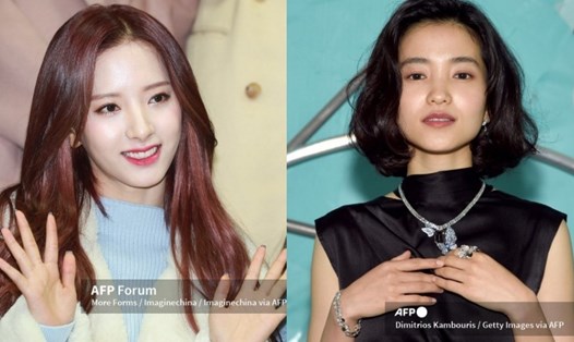 Bona - WJSN và Kim Tae Ri thân thiết hơn sau khi đóng chung phim. Ảnh: AFP.
