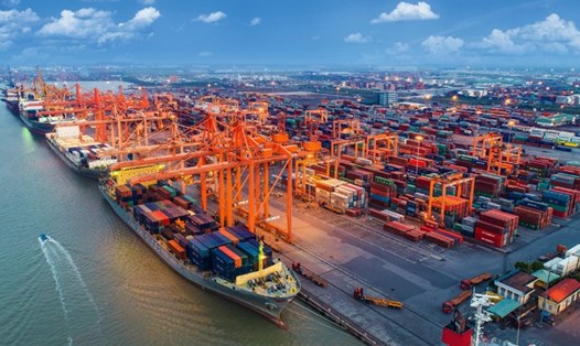 Thủ tướng Chính phủ vừa quyết định điều chỉnh quy mô đầu tư của 2 bến cảng số 5, 6 tại cảng Lạch Huyện, Hải Phòng. Ảnh: Cảng HP