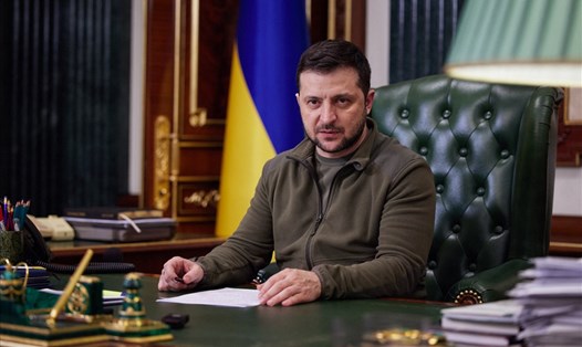 Tổng thống Ukraina Volodymyr Zelensky. Ảnh: Văn phòng Tổng thống Ukraina