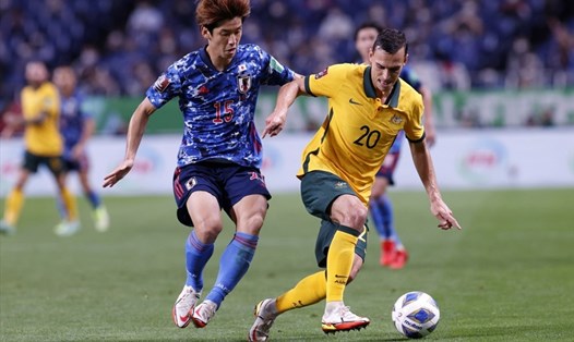 Yuya Osako là tiền đạo số 1 của tuyển Nhật Bản tại vòng loại World Cup 2022. Ảnh: Getty