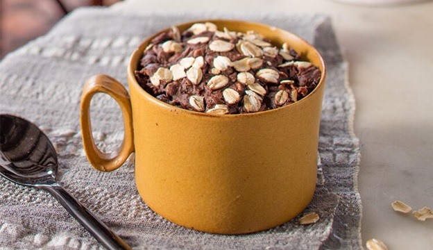 Cùng làm bánh yến mạch thật đơn giản với lò vi sóng. Ảnh chụp màn hình