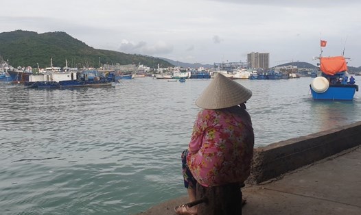 Tàu cá Khánh Hòa nằm bờ la liệt vì giá xăng dầu cao kỷ lục.