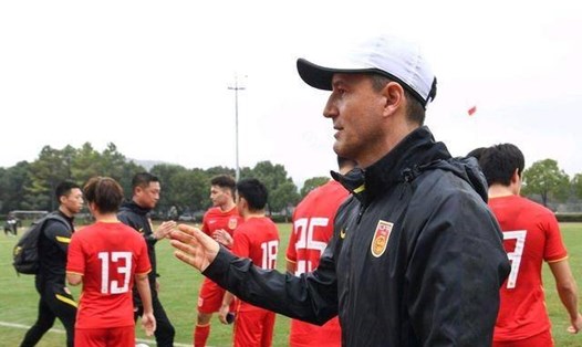 U23 Trung Quốc đã bắt tay vào tập luyện để chuẩn bị Dubai Cup 2022, nơi họ gặp U23 Việt Nam. Ảnh: Sohu