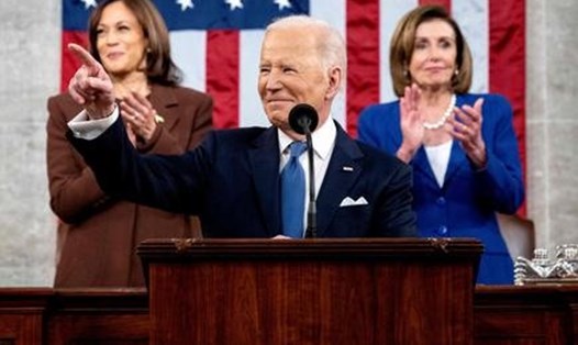 Tổng thống Mỹ Joe Biden đã công bố phân phát bộ xét nghiệm COVID-19 miễn phí cho người dân lần thứ hai. Ảnh: AFP