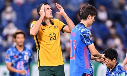 Tuyển Australia đối mặt với thử thách cực đại trước tuyển Nhật Bản ở trận đấu diễn ra hôm 24.3 tới. Ảnh: AFP