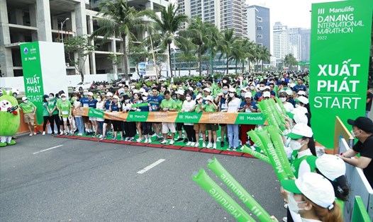 Đà Nẵng đã đón hơn 5.000 du khách "đặc biệt" đến với thành phố trong khuôn khổ cuộc thi Marathon quốc tế.Ảnh: AT
