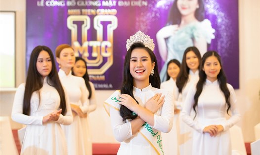 Đại diện Việt Nam Nguyễn Trang Nguyệt Minh chính thức tham dự Miss Teen Grand International 2022. Ảnh: BTC.