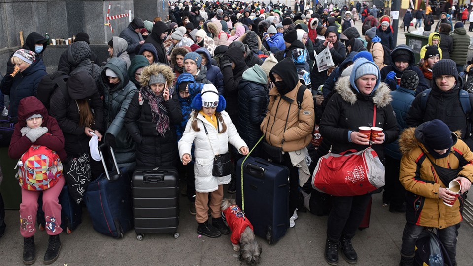 Châu Âu chật vật gánh dòng người tị nạn Ukraina