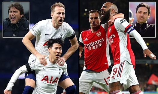 Arsenal và Tottenham vẫn còn nguyên cơ hội giành vé Champions League. Ảnh: AFP
