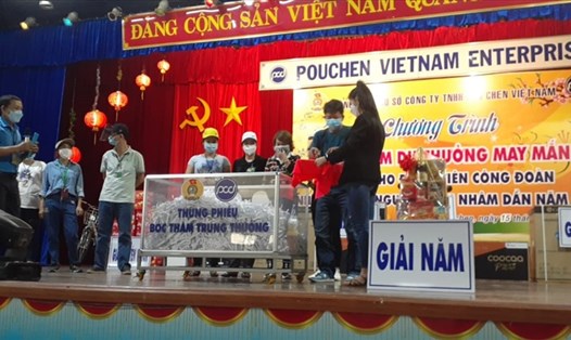 Công đoàn cơ sở Công ty TNHH Pouchen Việt Nam có nhiều hoạt động chăm lo đoàn viên người lao động. Ảnh: CĐ Pouchen