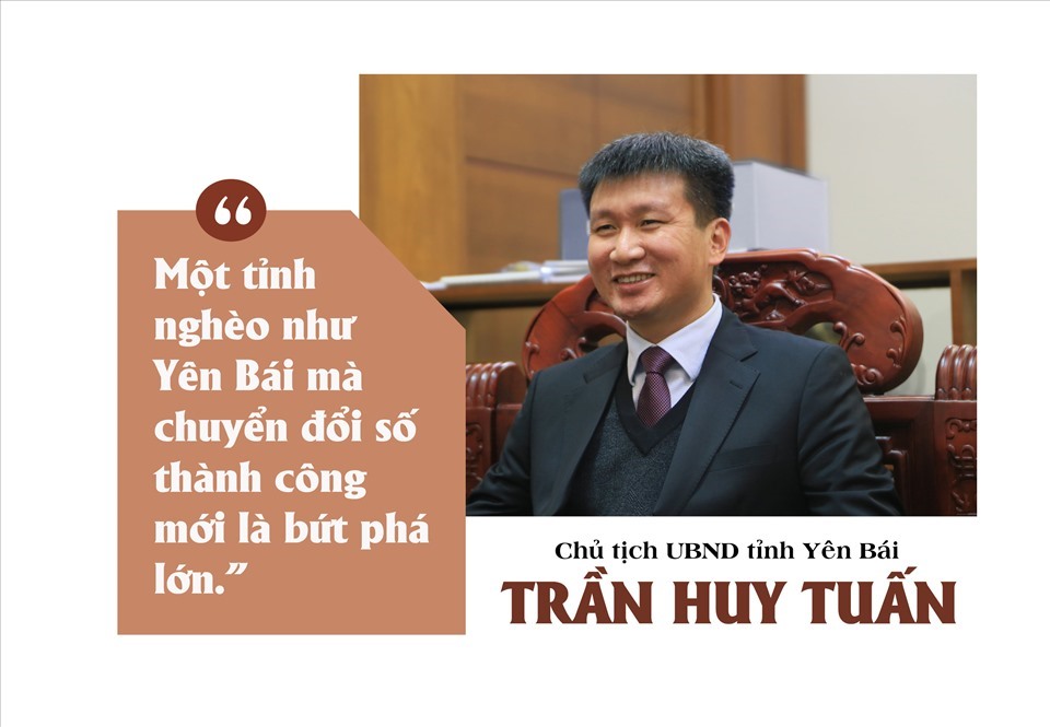 Chủ tịch UBND tỉnh Yên Bái Trần Huy Tuấn. Ảnh: Nguyễn Long