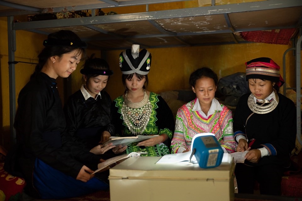 Triển khai kế hoạch phát triển giáo dục dân tộc thiểu số và miền núi thuộc Chương trình mục tiêu quốc gia. Ảnh: Ái Vân
