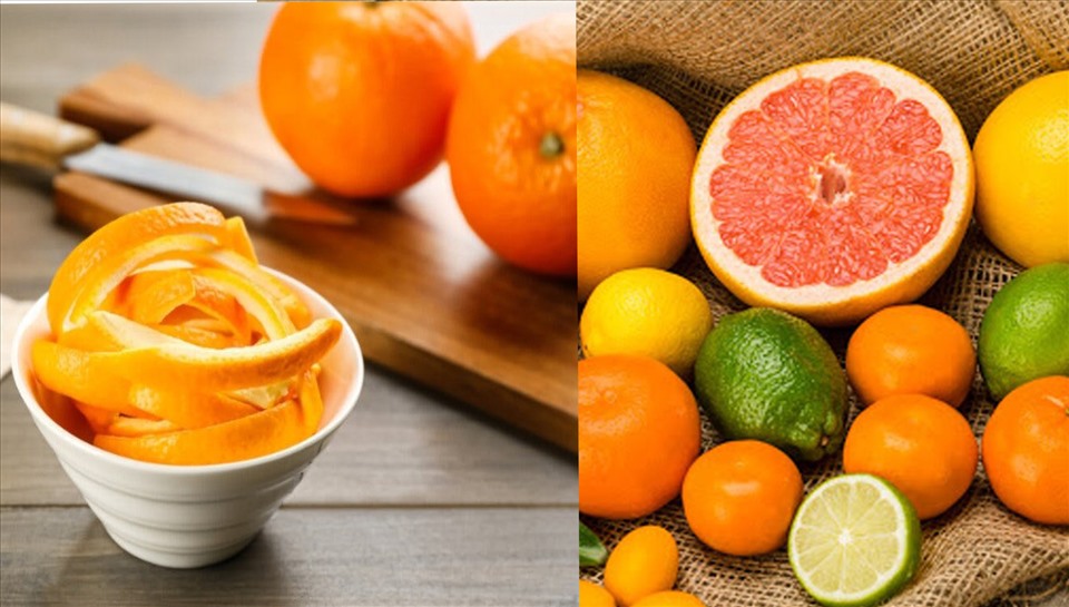 7 giá trị dinh dưỡng mà vỏ cam, vỏ quýt mang lại