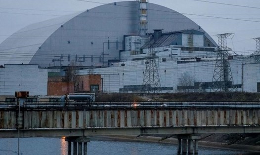 Lò phản ứng hạt nhân Chernobyl, Ukraina. Ảnh chụp màn hình