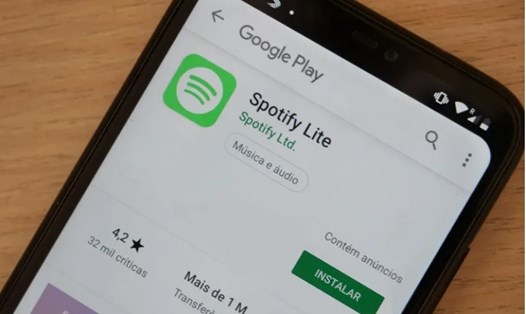 Google và Spotify bắt tay nhau trong thử nghiệm thanh toán trực tuyến mới. Ảnh chụp màn hình