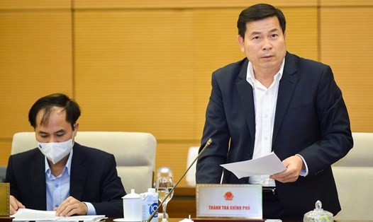 Phó Tổng Thanh tra Chính phủ Trần Văn Minh. Ảnh: QH
