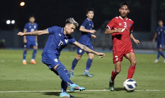 Tuyển Thái Lan có chiến thắng nhẹ nhàng 2-0 trước Nepal. Ảnh: Siam Sport