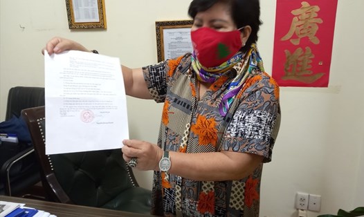 Doanh nhân Lê Thị Giàu khẳng định vẫn theo đuổi vụ kiện đến cùng dù bà Nguyễn Phương Hằng đã bị bắt. Ảnh: HC