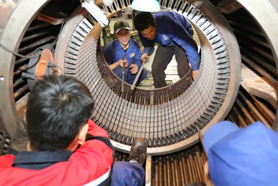 Xây dựng giai cấp công nhân đáp ứng yêu cầu phát triển toàn diện, bền vững. Ảnh: Phạm Đông