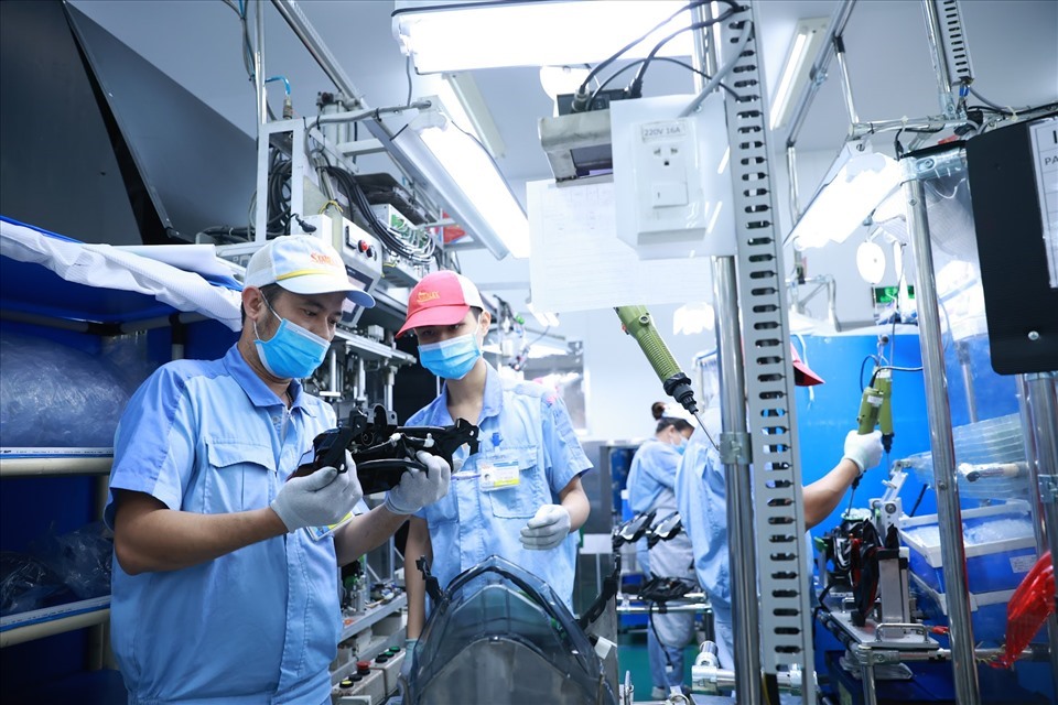 Người lao động tại một doanh nghiệp có vốn đầu tư nước ngoài. Ảnh: Hải Nguyễn