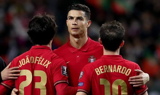 Ronaldo và thế hệ kế tiếp của bóng đá Bồ Đào Nha. Ảnh: UEFA