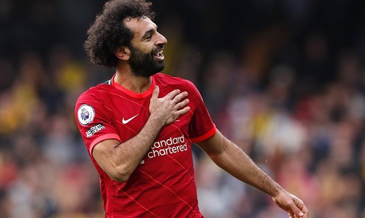 Salah luôn dành sự trân trọng lớn cho Liverpool. Ảnh: AFP