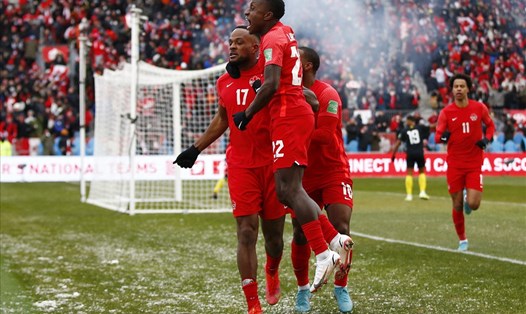 Canada là đội tuyển thứ 20 giành vé dự World Cup 2022. Ảnh: CONCACAF