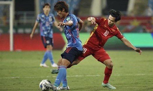 Tuyển Nhật Bản vẫn là đối thủ ở trình độ mà tuyển Việt Nam khó với tới. Ảnh: AFC