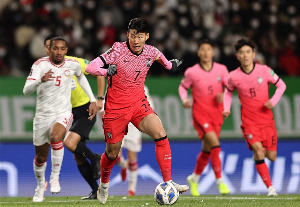 Xem trận tuyển UAE - Hàn Quốc tại vòng loại World Cup 2022 trên kênh nào?