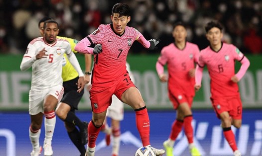 Tuyển Hàn Quốc có chuyến làm khách trước UAE trong lượt trận cuối cùng tại vòng loại thứ 3 World Cup 2022. Ảnh: AFC
