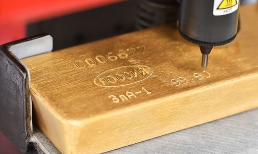 Dự trữ vàng của Nga thuộc top đầu thế giới. Ảnh: Reuters
