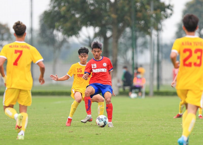 Kết quả U19 Quốc gia 2022: Hà Nội, SLNA cùng giành chiến thắng