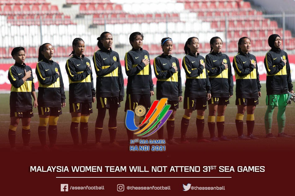 Tuyển nữ Malaysia không tham dự SEA Games 31