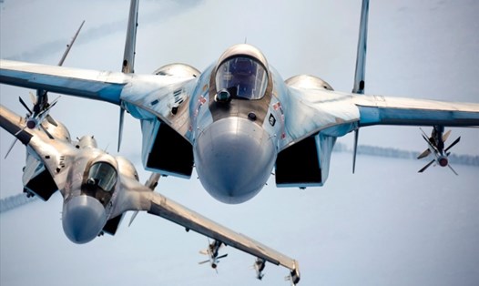Máy bay chiến đấu Su-35 của Nga. Ảnh: Bộ Quốc phòng Nga