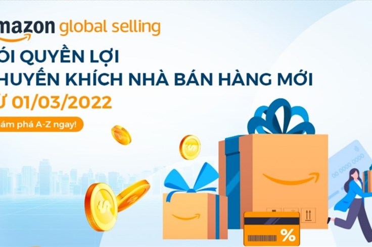 Amazon ra mắt chương trình New Seller Incentives dành cho đối tác bán hàng