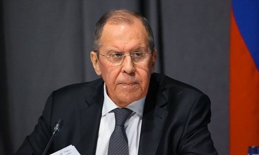 Ngoại trưởng Nga Sergei Lavrov cảnh báo về một cuộc chiến tranh hạt nhân. Ảnh: Bộ Ngoại giao Nga