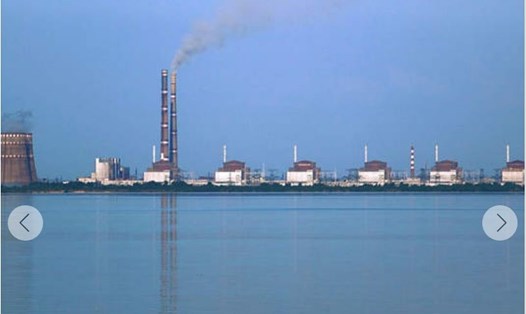Nhà máy điện hạt nhân Zaporizhzhia lớn nhất Ukraina. Ảnh: Energoatom