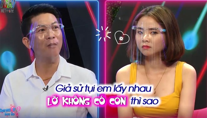 Cặp đôi tại "Bạn muốn hẹn hò". Ảnh: MCV.