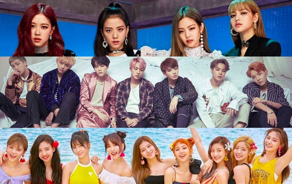 BTS, TWICE nhận chứng nhận mới, Blackpink vắng bóng. Ảnh: Xinhua.